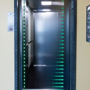 Kabine, ESG RAL 1013 Perlweiß