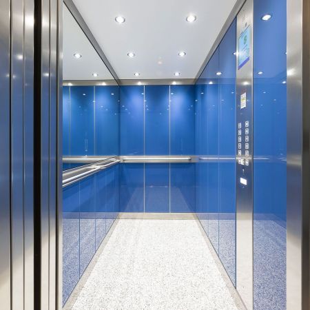 Kabine, ESG RAL 5023 Fernblau